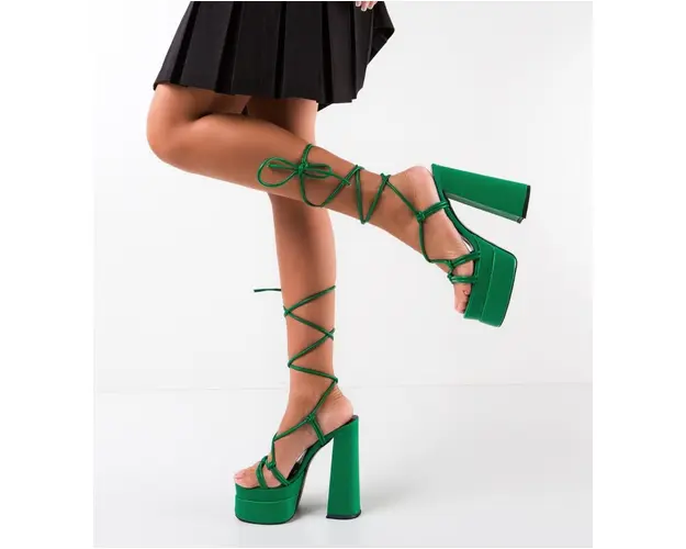 Sandale dama Zebras Verzi