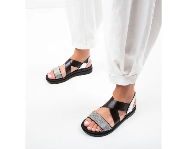 Sandale Pinos Argintii