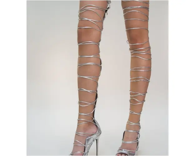 Sandale Sharon Argintii