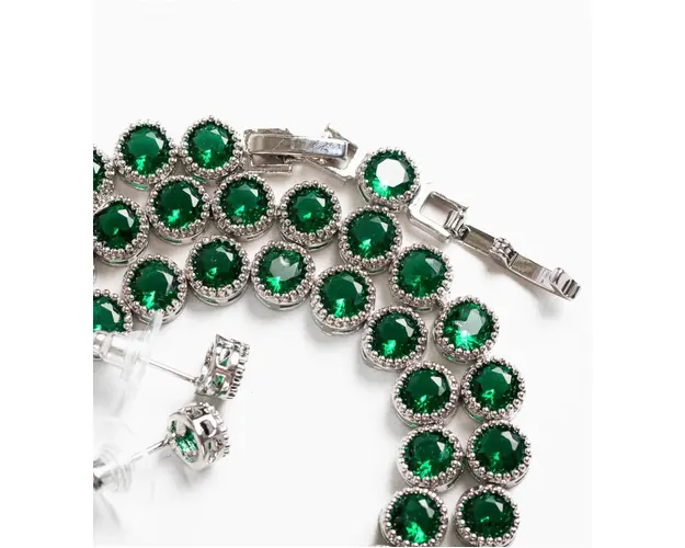 Set bijuterii Annelisa Verde