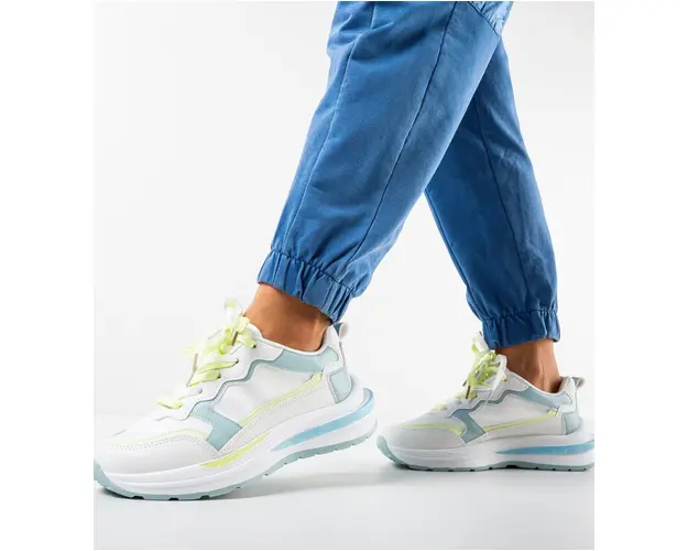 Sneakers dama Ayrton Albastri