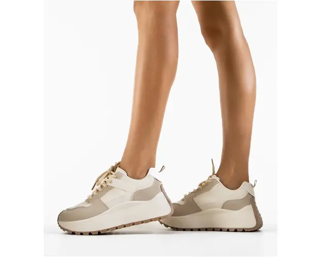 Sneakers dama Belladon Bej