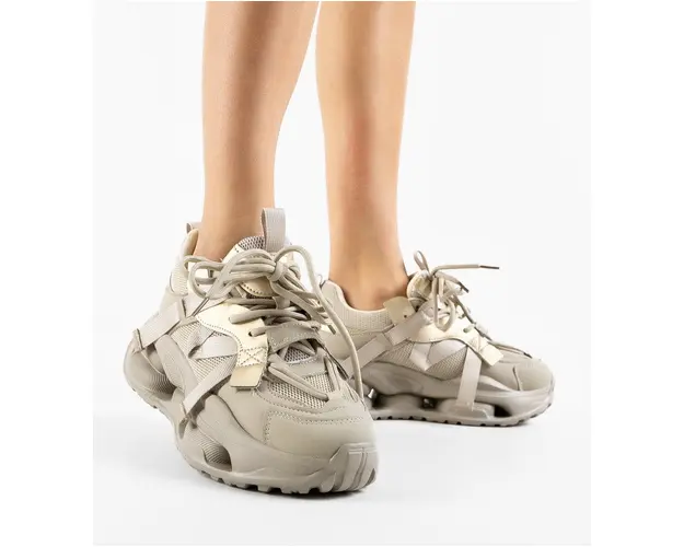 Sneakers dama Dabbie Bej