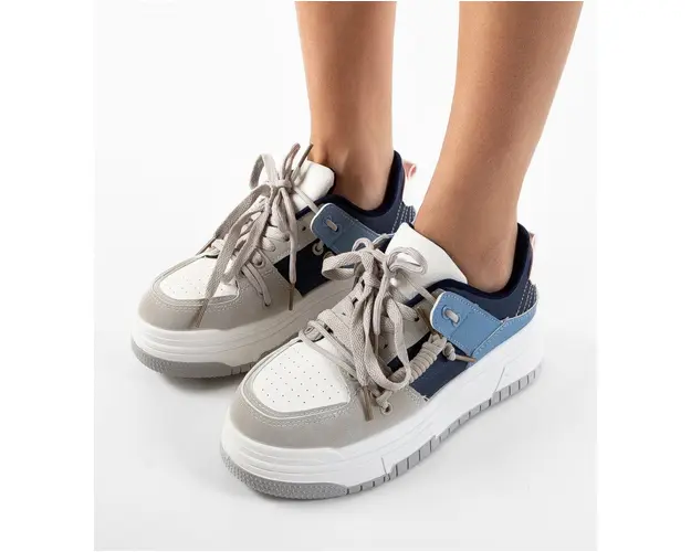 Sneakers dama Deleon Gri