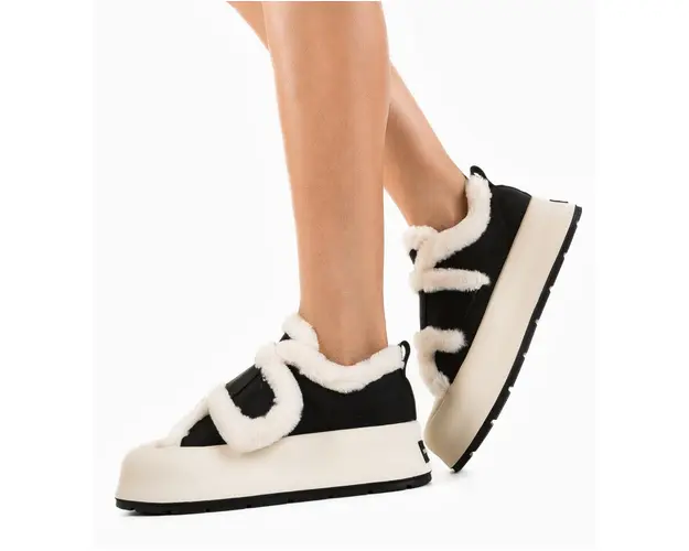 Sneakers dama Foxy Negre