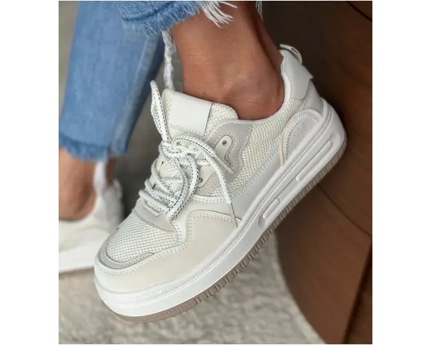 Sneakers dama Goda Bej