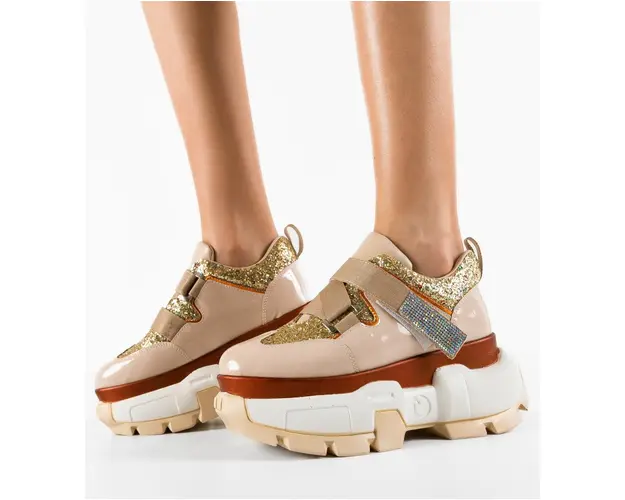 Sneakers dama Hay Bej