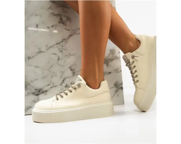 Sneakers dama Laro Bej