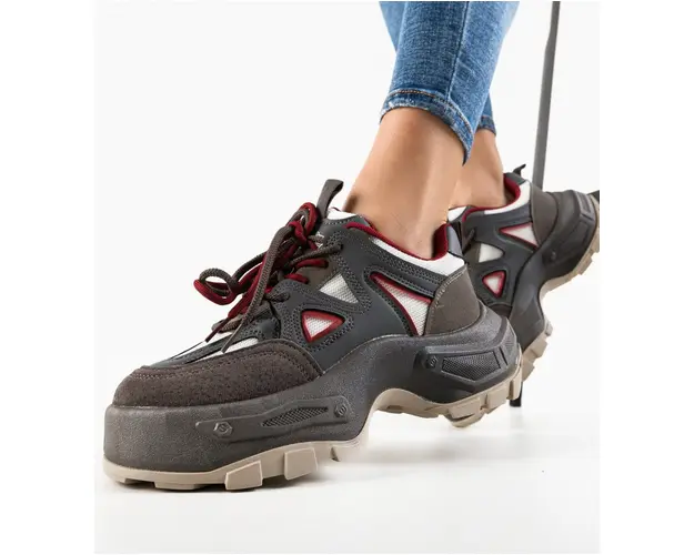 Sneakers dama Lea Gri