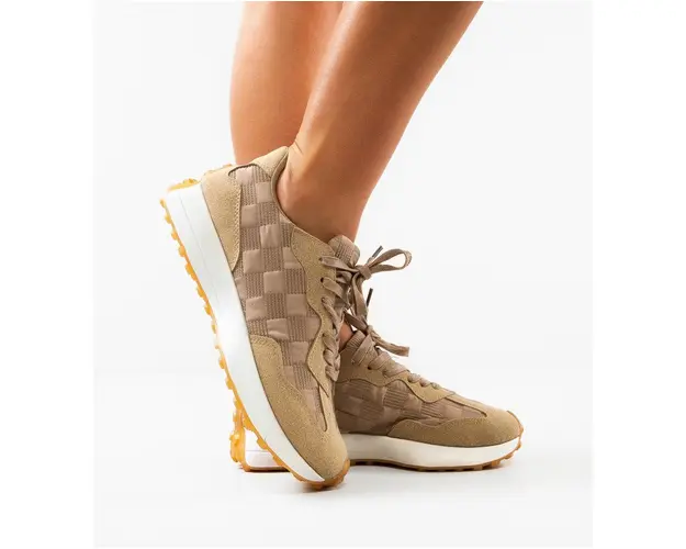 Sneakers dama Lyvan Bej