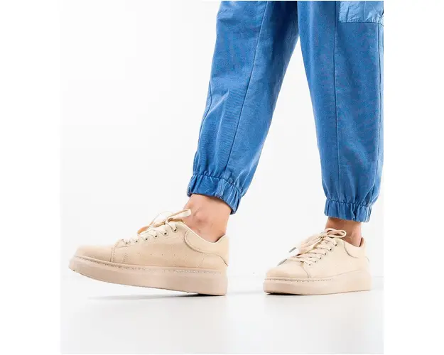 Sneakers dama Mirelya Bej