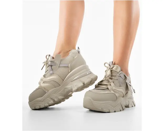 Sneakers dama Monrom Gri