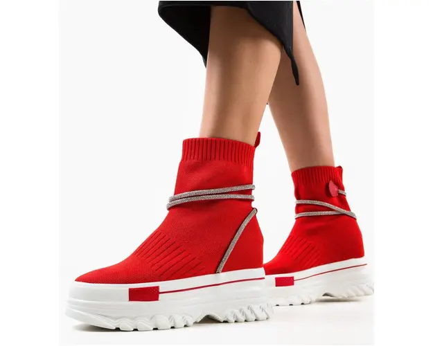 Sneakers dama Noatre Rosii