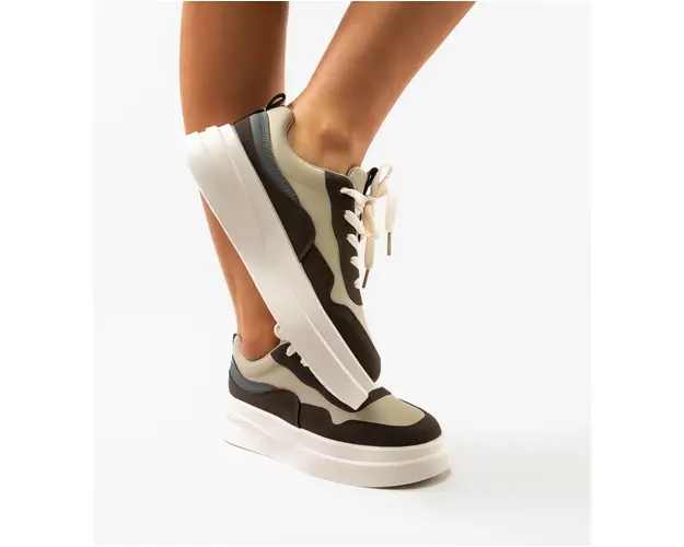 Sneakers dama Oradela Khaki