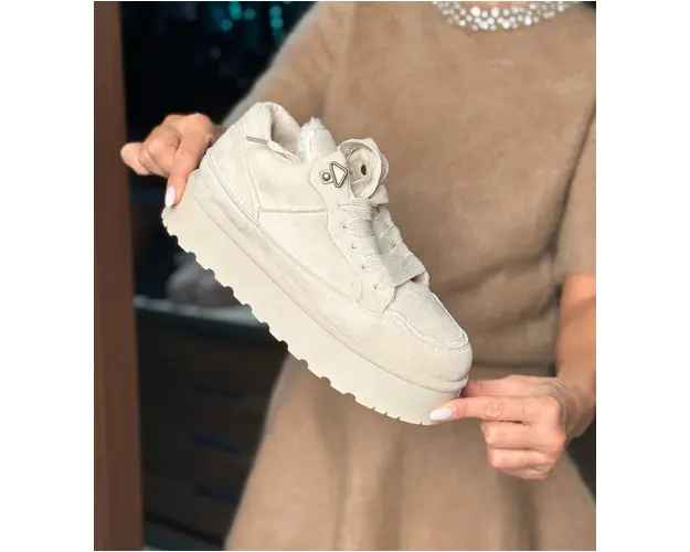 Sneakers dama Pardy Bej