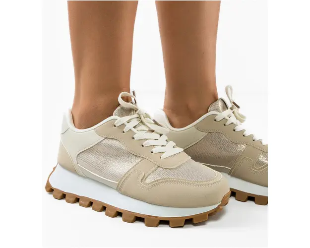 Sneakers dama Riya Bej