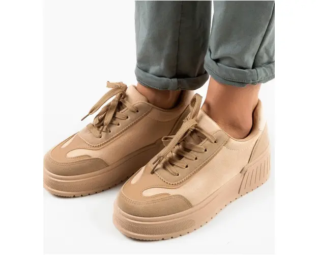 Sneakers dama Sebastian Khaki