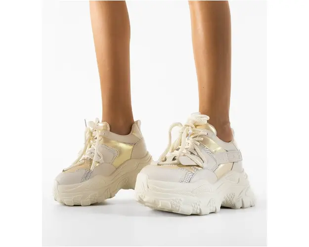 Sneakers dama Shan Bej