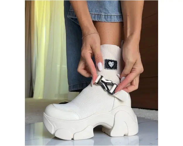 Sneakers dama Tradale Bej