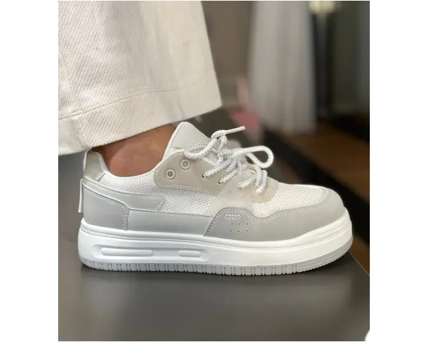 Sneakers dama Yijun Gri