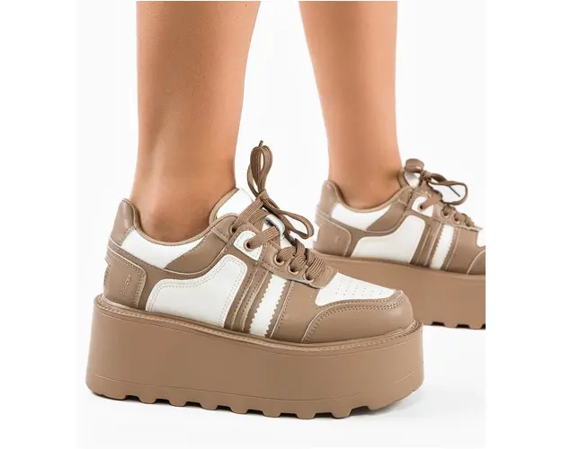 Sneakers dama Zakar Khaki