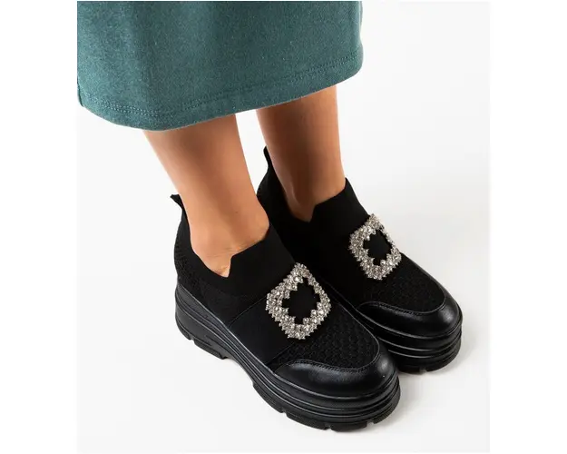 Sneakers dama Zunzet Negri