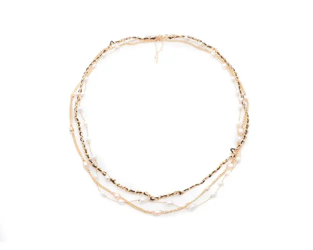 Colier ALDO negru, DALLAMANA 970, din metal