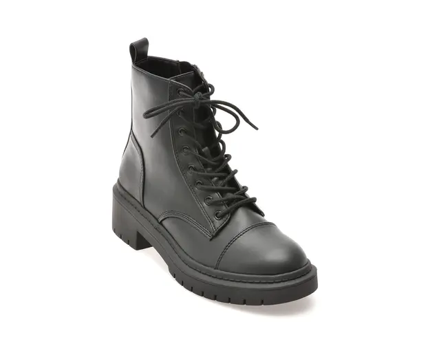 Ghete ALDO negre, GOER 001, din piele ecologica