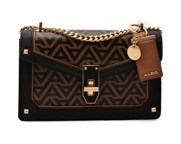 Poseta ALDO maro, LANASSI 900, din piele ecologica