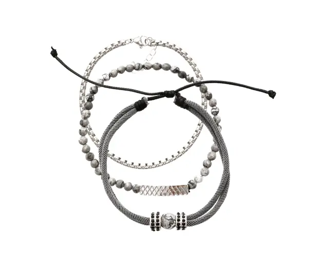 Bratara ALDO gri, WALLDORF 020, din piele ecologica