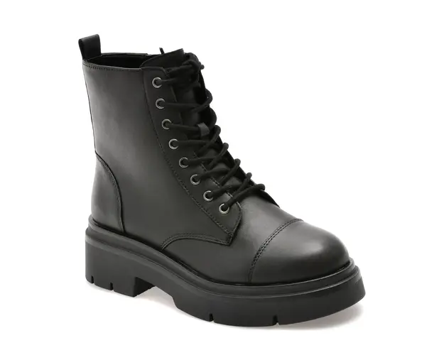 Bocanci ALDO negre, MARTHIA 007, din piele naturala