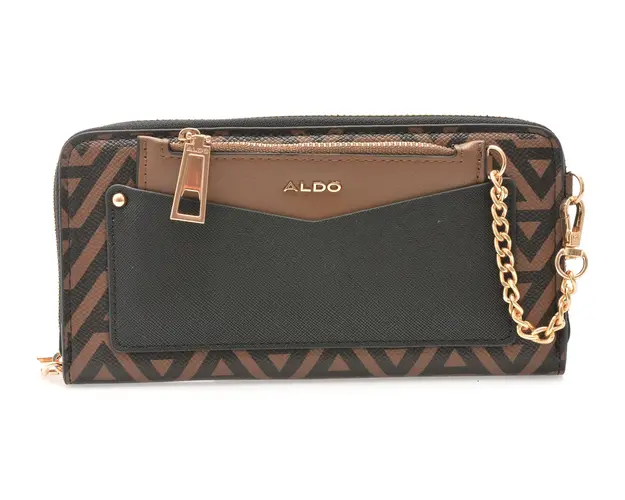 Portofel ALDO maro, ESAI 900, din piele ecologica