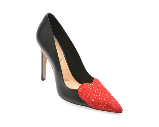 Pantofi eleganti EPICA negri, 2446004, din piele naturala