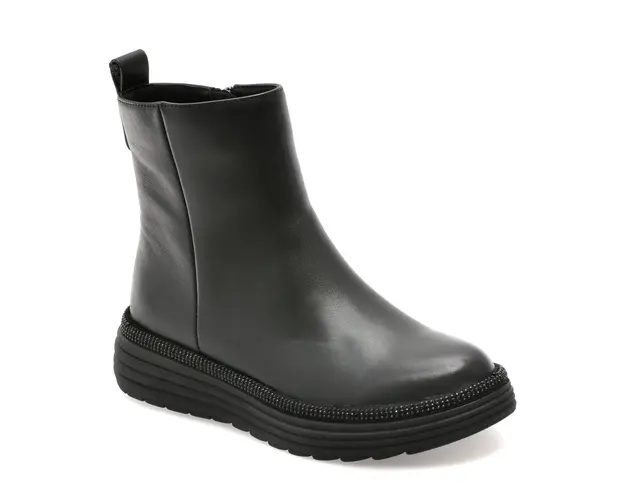 Ghete EPICA negre, 3R515, din piele naturala