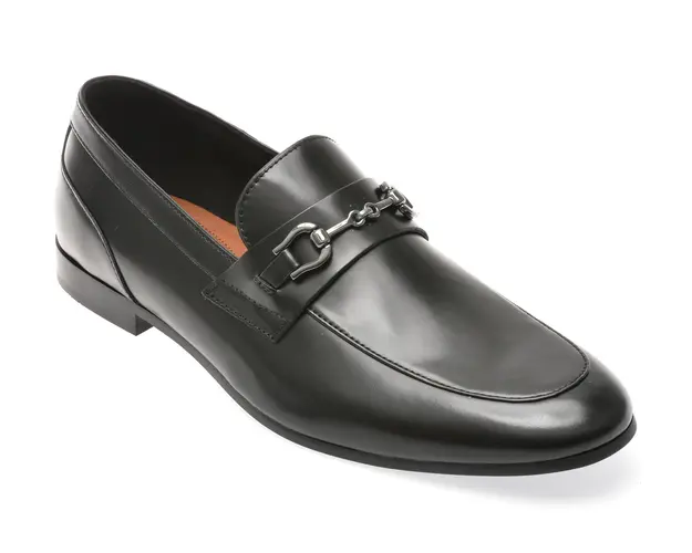 Mocasini eleganti ALDO negri, MARINHO 004, din piele naturala