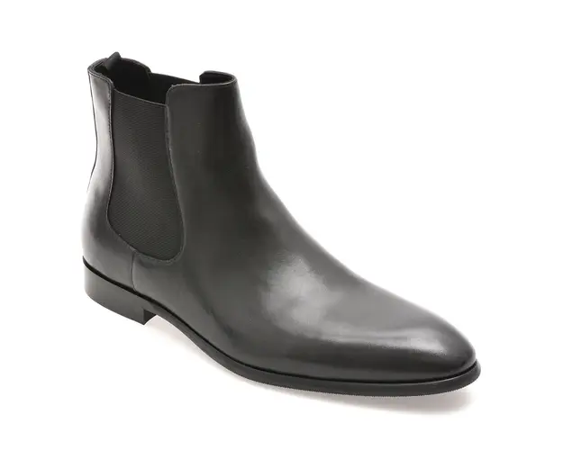 Ghete elegante ALDO negre, BRAYMOND 001, din piele naturala