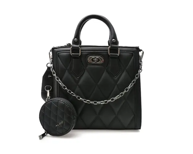 Poseta ALDO neagra, NAMARI 004, din piele ecologica