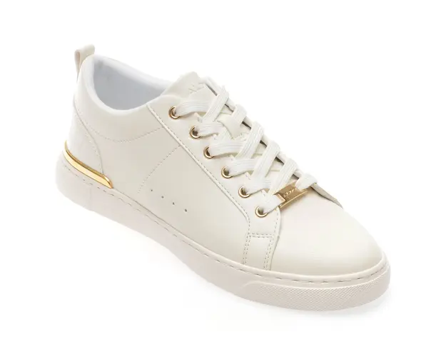 Pantofi ALDO albi, DILATHIELLE 100, din piele ecologica