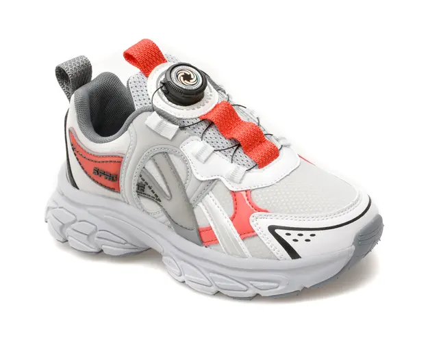 Pantofi sport SELECTION KIDS gri, 8077, din material textil