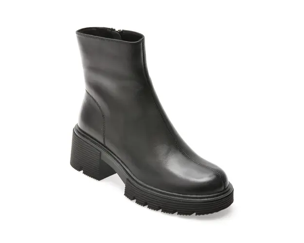 Ghete GRYXX negre, MX368, din piele naturala