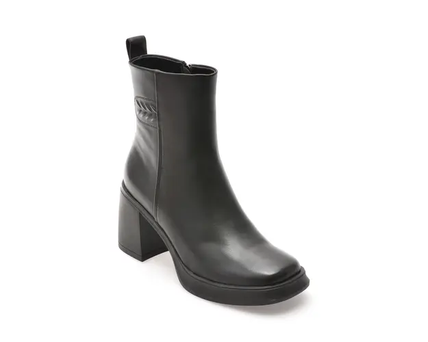 Ghete GRYXX negre, 5502J, din piele naturala