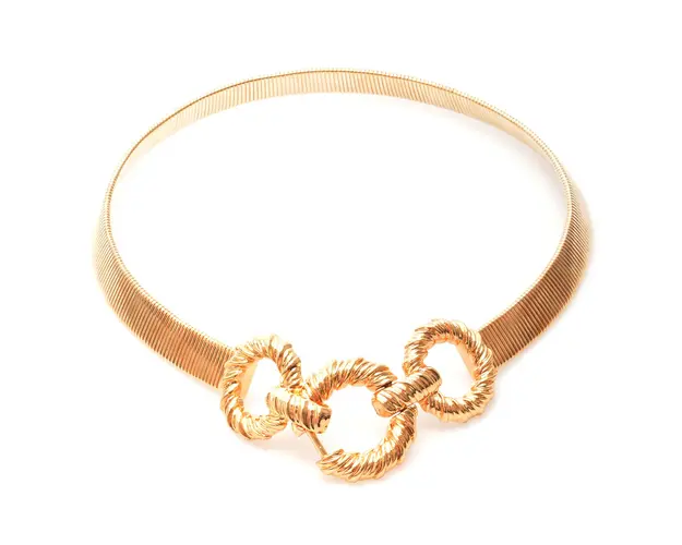 Curea ALDO aurie, KEDENDATLAN 710, din metal