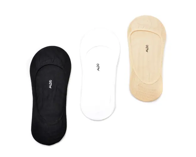 Sosete ALDO albe, SISK 100, din material textil