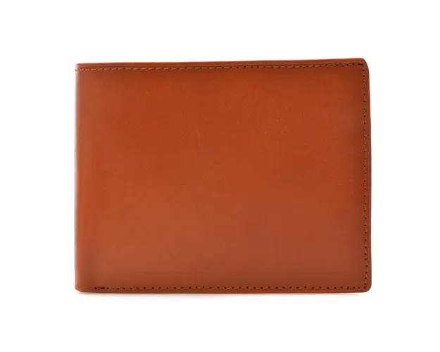 Portofel maro, 4450, din piele naturala