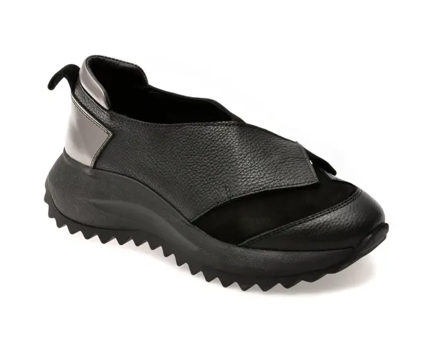 Pantofi EPICA negri, 2267916, din piele naturala