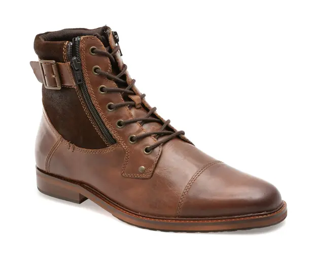 Ghete ALDO maro, CONSTANTINE 201, din piele naturala