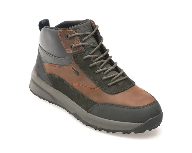 Ghete GEOX maro, U46H0A, din piele naturala