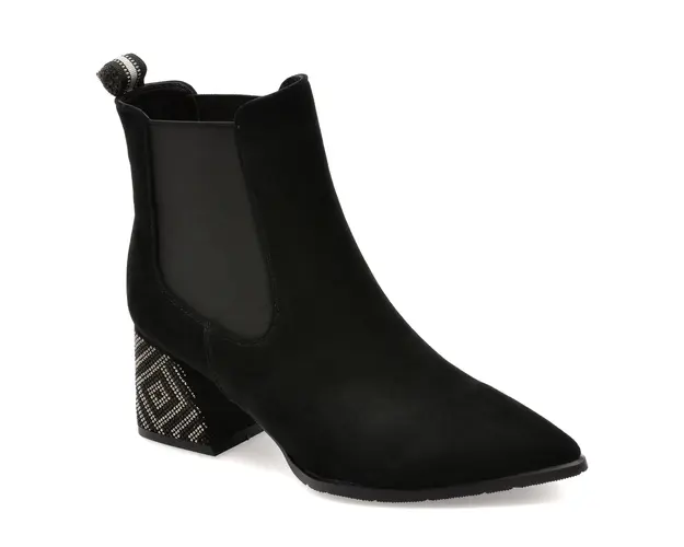 Botine ALDO negre, 3R267, din piele intoarsa