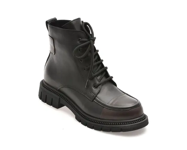 Ghete GRYXX negre, 2201450, din piele naturala