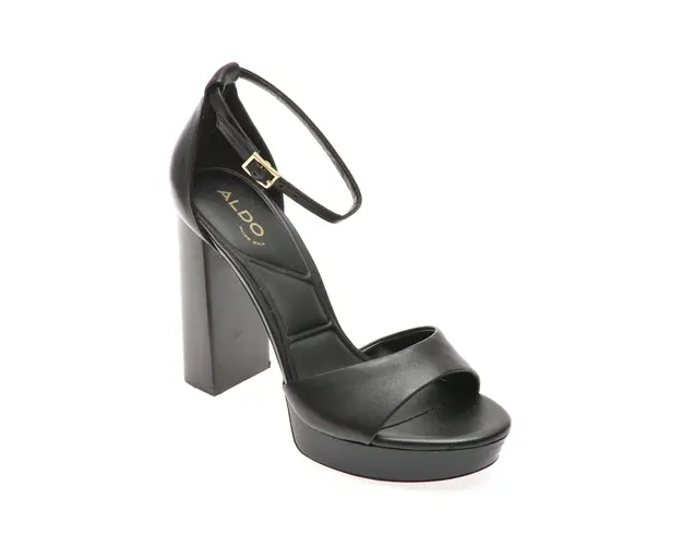 Sandale elegante ALDO negre, ENAEGYN 2.0001, din piele naturala